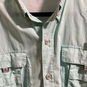 Columbia Men's Mint Button Down Shirt